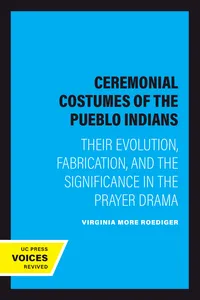 Ceremonial Costumes of the Pueblo Indians_cover