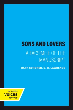 Sons and Lovers