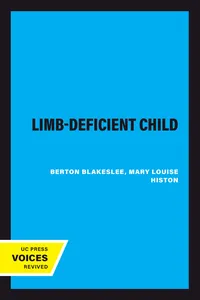 The Limb-Deficient Child_cover