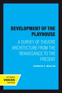 The Development of the Playhouse_cover