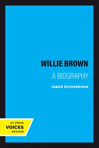 Willie Brown_cover