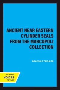 Ancient Near Eastern Cylinder Seals from the Marcopoli Collection_cover