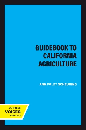 A Guidebook to California Agriculture