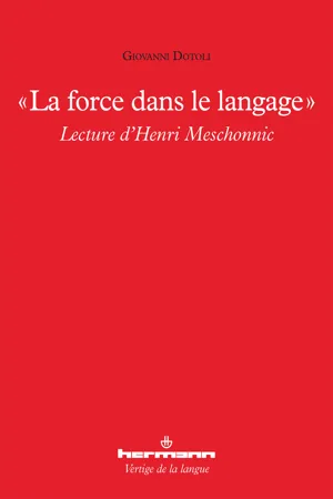 "La force dans le langage"