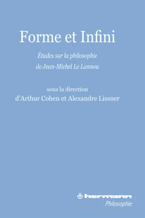 Forme et Infini