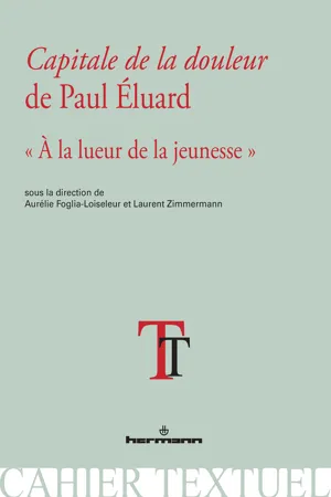 Capitale de la douleur de Paul Eluard