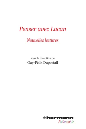 Penser avec Lacan