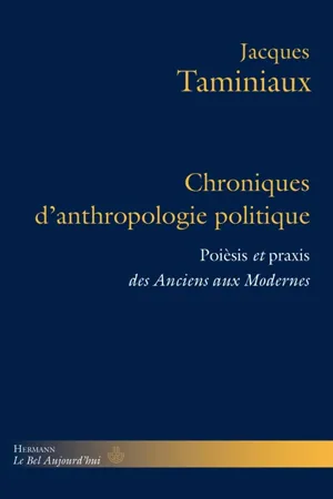 Chroniques d'anthropologie politique