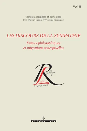 Les Discours de la sympathie 2