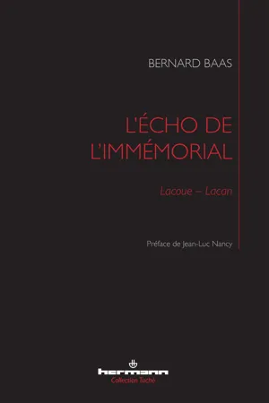 L'écho de l'immémorial