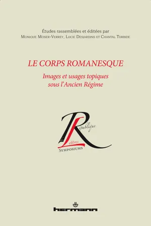 Le corps romanesque