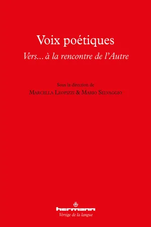 Voix poétiques