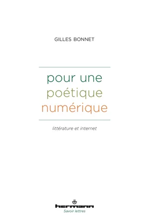 Pour une poétique numérique