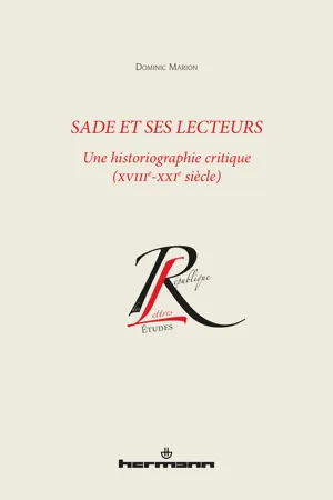 Sade et ses lecteurs