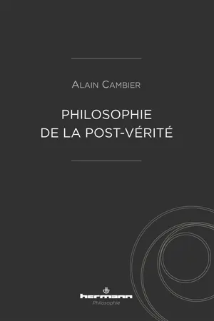 Philosophie de la post-vérité