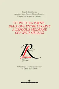 Ut pictura poesis : dialogue entre les arts à l'époque moderne_cover