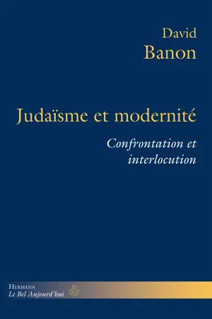 Judaïsme et Modernité