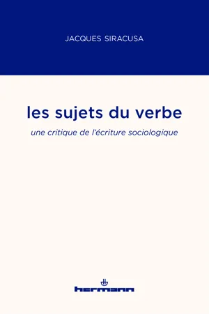 Les sujets du verbe