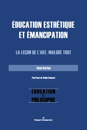 Éducation esthétique et émancipation