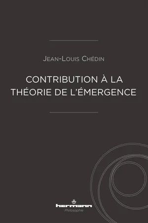 Contribution à la théorie de l'émergence