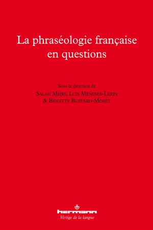 La phraséologie française en questions