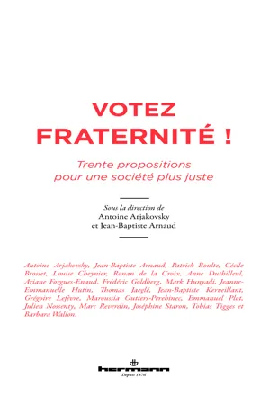 Votez fraternité !