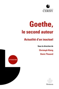 Goethe, le second auteur_cover