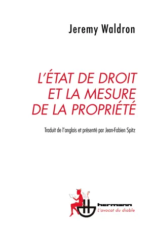 L'État de droit et la mesure de la propriété