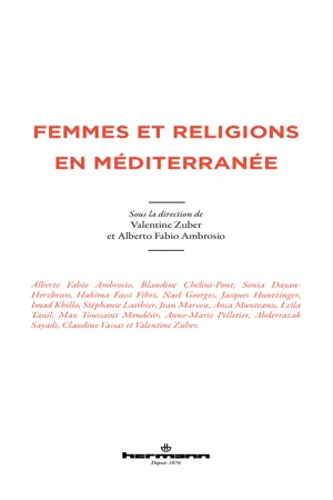 Femmes et religions en Méditerranée