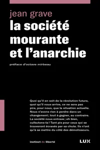 La société mourante et l'anarchie_cover