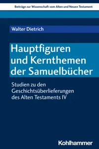 Hauptfiguren und Kernthemen der Samuelbücher_cover