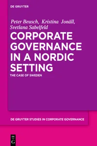 Corporate Governance in a Nordic Setting_cover