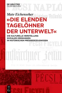 "Die elenden Tagelöhner der Unterwelt"_cover