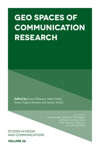 Geo Spaces of Communication Research_cover