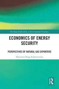 Economics of Energy Security_cover