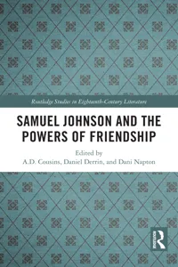 Samuel Johnson and the Powers of Friendship_cover