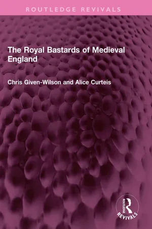 The Royal Bastards of Medieval England