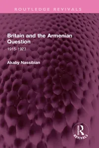 Britain and the Armenian Question_cover