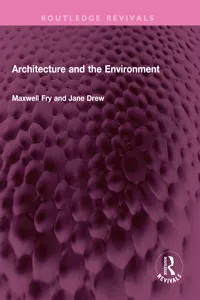 Architecture and the Environment_cover
