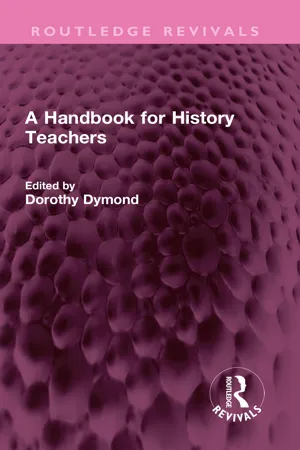 A Handbook for History Teachers