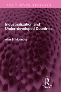 Industrialization and Under-developed Countries_cover