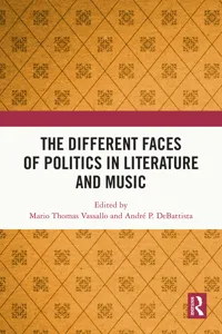 The Different Faces of Politics in Literature and Music_cover