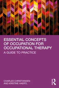 Essential Concepts of Occupation for Occupational Therapy_cover