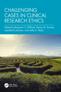 Challenging Cases in Clinical Research Ethics_cover