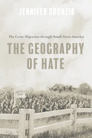 The Geography of Hate