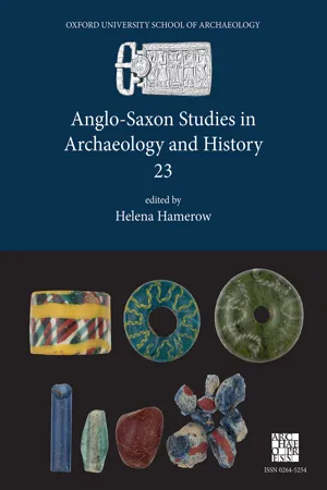 Anglo-Saxon Studies in Archaeology and History 23