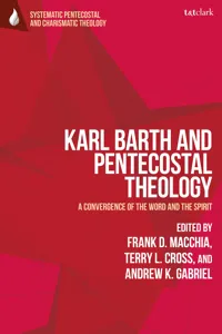 Karl Barth and Pentecostal Theology_cover
