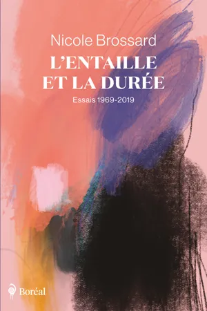 L'Entaille et la Durée