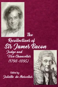 The Recollections of Sir James Bacon_cover