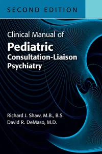 Clinical Manual of Pediatric Consultation-Liaison Psychiatry_cover